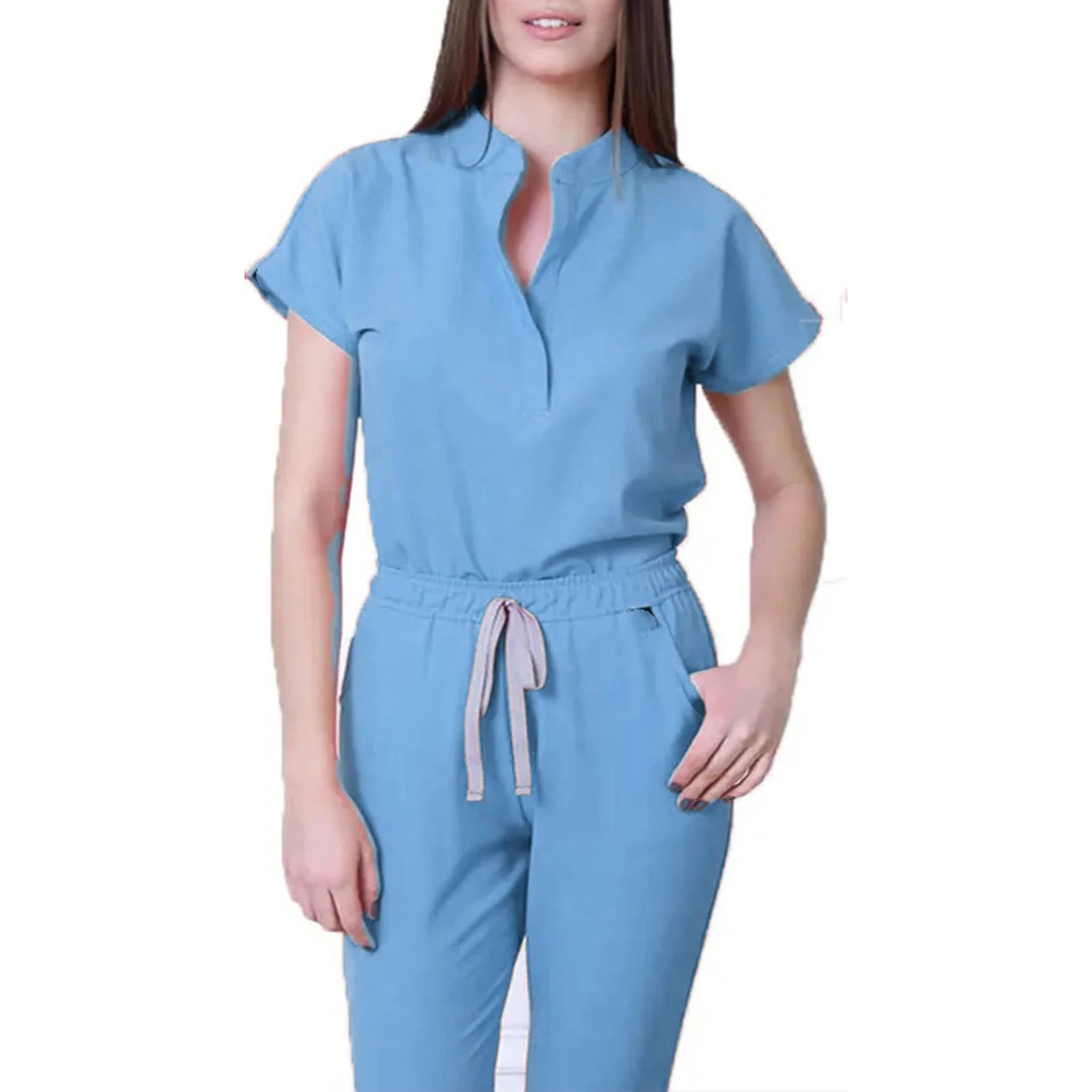 Light Blue Jumpsuit
