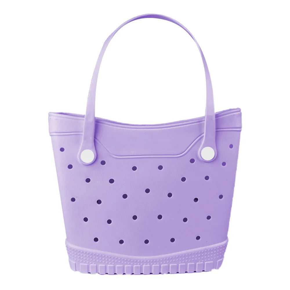 Purple Croc Bag