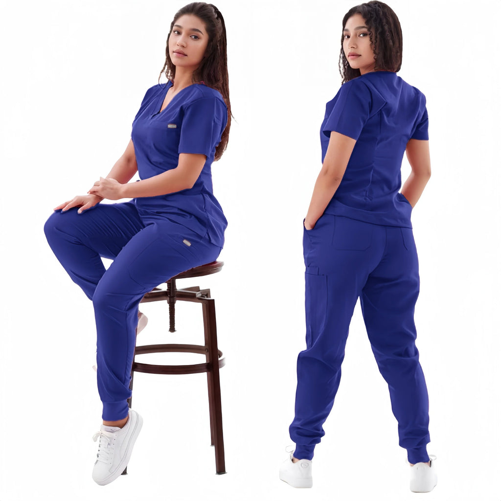 Blue Scrub Set