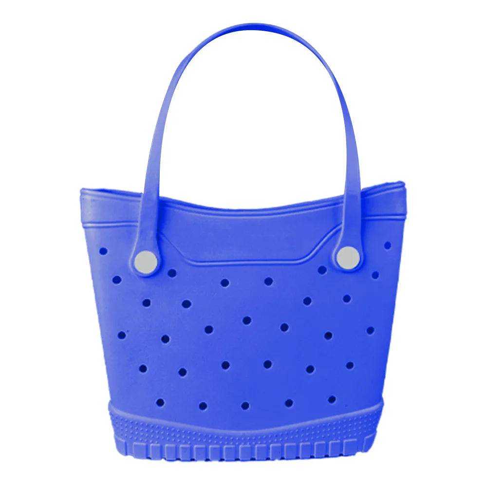 Royal Blue Croc Bag