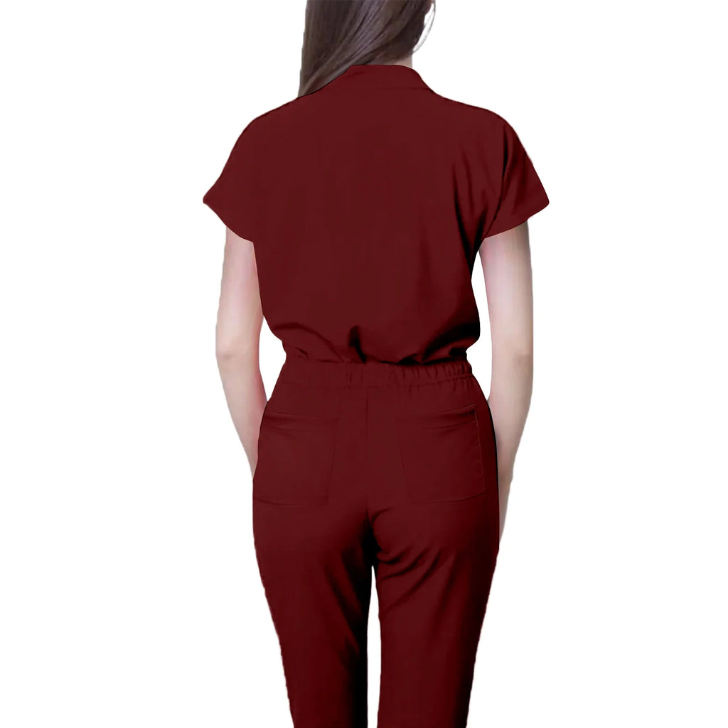 Wine Jumpsuit