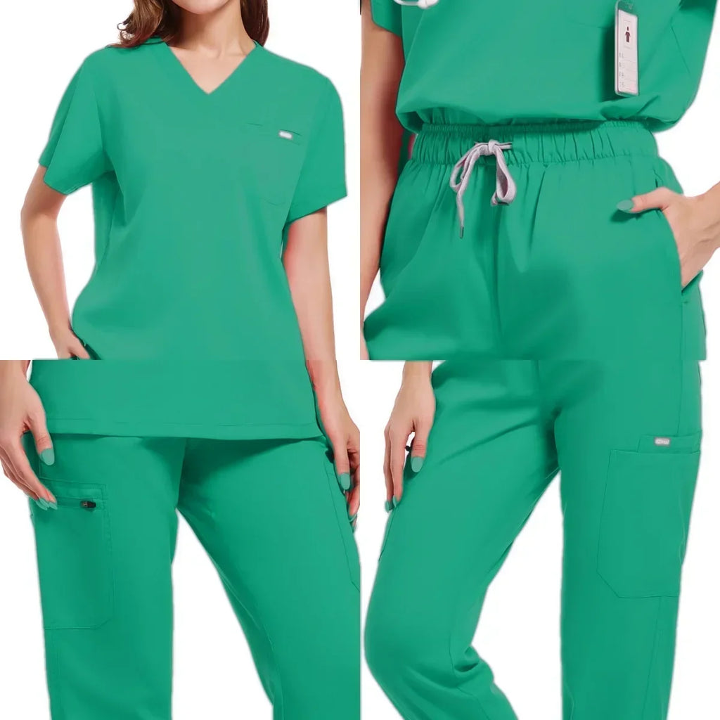 Green Scrub Set