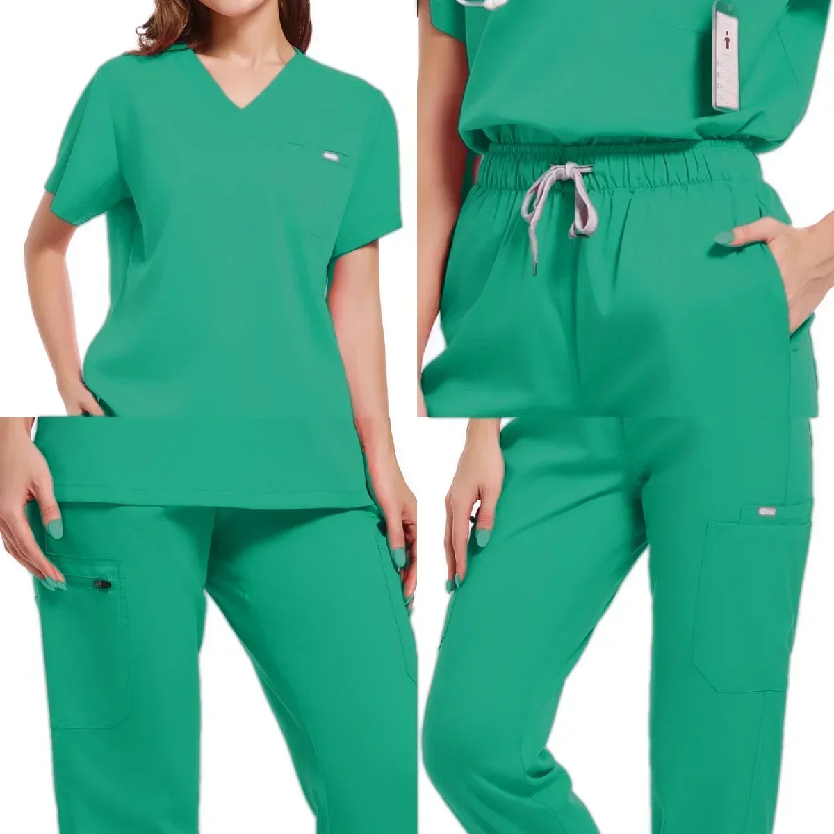 Green Scrub Set