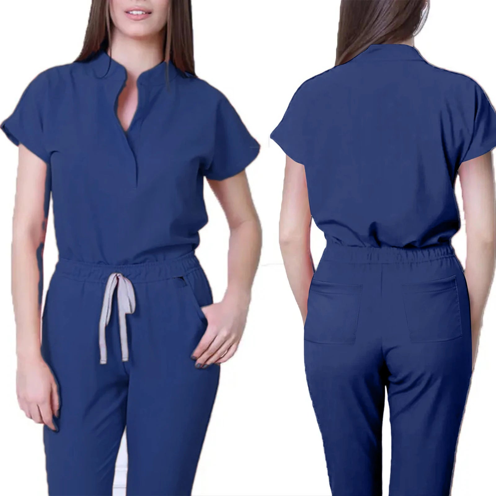Navy Jumpsuit