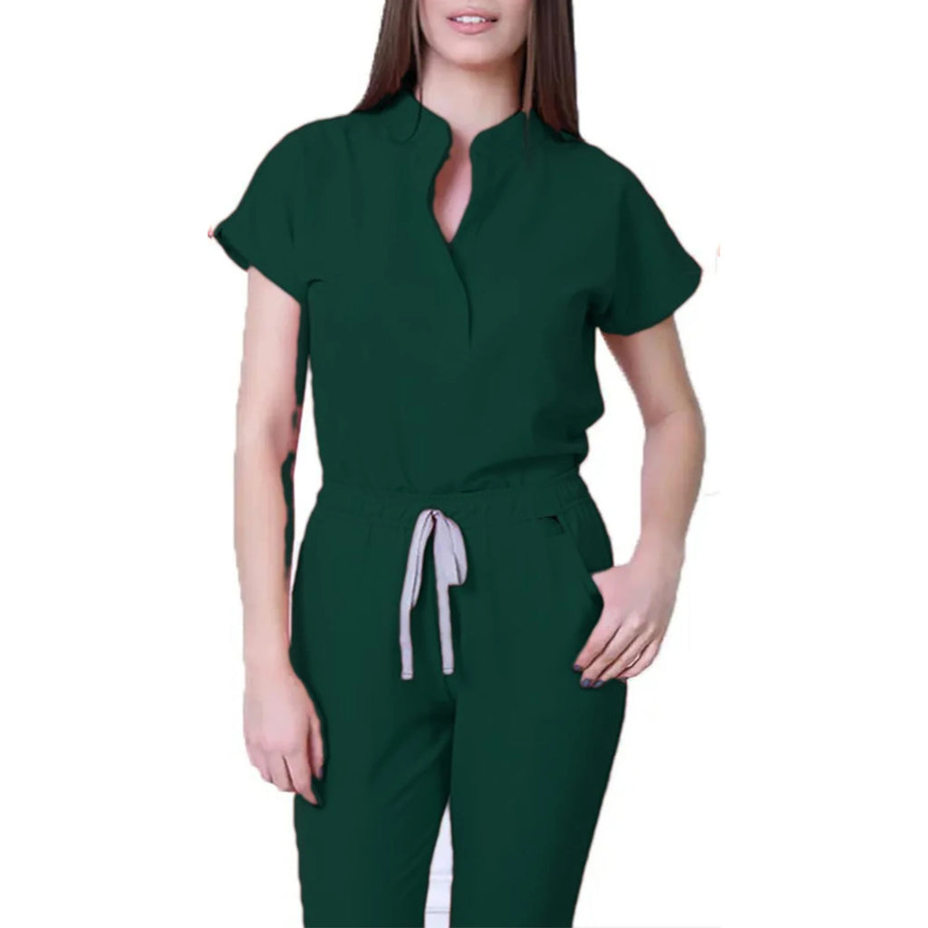 Dark Green Jumpsuit