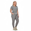 Gray Jogger Scrub Set