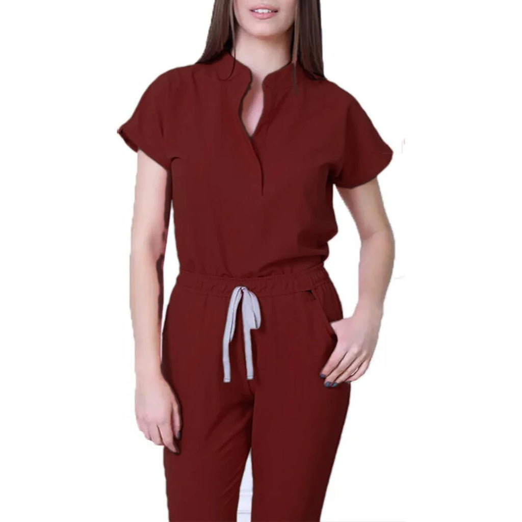 Wine Jumpsuit